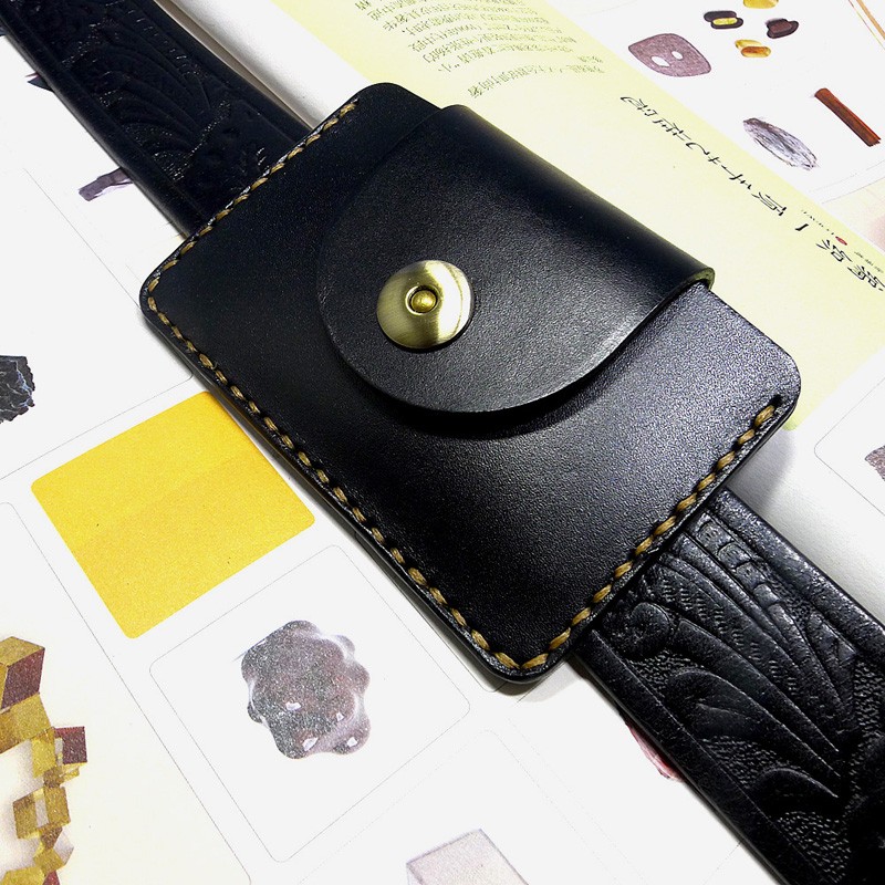 Leather Work Handbag - Blongk Siêu Mỏng Túi Quân Chính