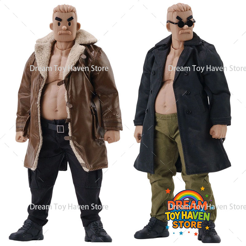Leatherworking Items - 1/10 Scale Male Middle-aged Fat Leather