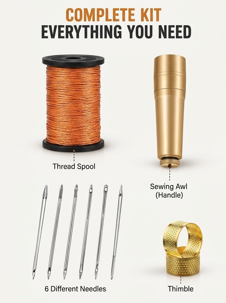 Leather Stitching Tool, Hand S - đánh giá và giá Leatherwork Awl
