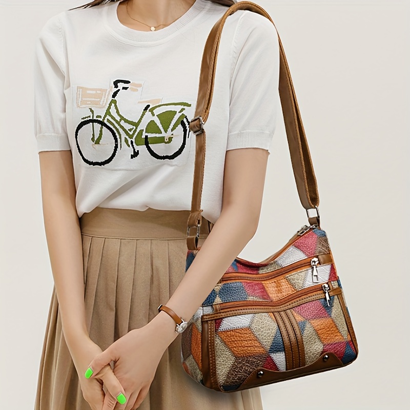 Women Geometric Pattern Synthe - đánh giá và giá Leatherwork Free Patterns