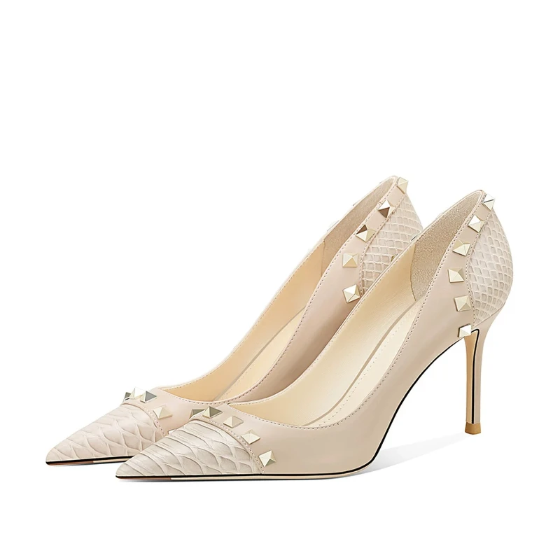 New fashionable white high hee - đánh giá và giá Leatherwork Free Patterns