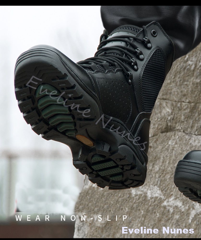 Mesh Mid High Tactical Combat  - đánh giá và giá Leatherwork Boots