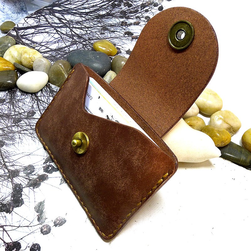 Blongk Siêu Mỏng Túi Quân Chín - đánh giá và giá Leather Work Handbag