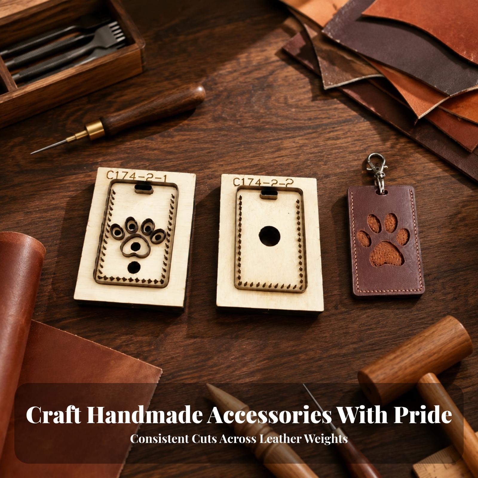 Leather Die Cutting Mold with  - đánh giá và giá Leatherwork Knife