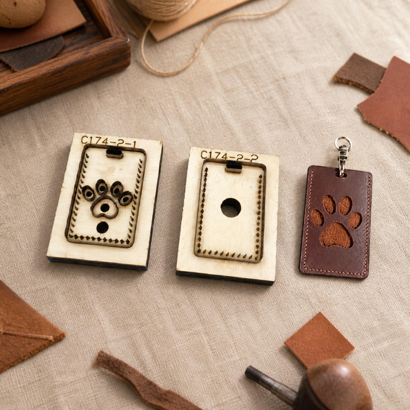 Leather Die Cutting Mold with  - đánh giá và giá Leatherwork Knife