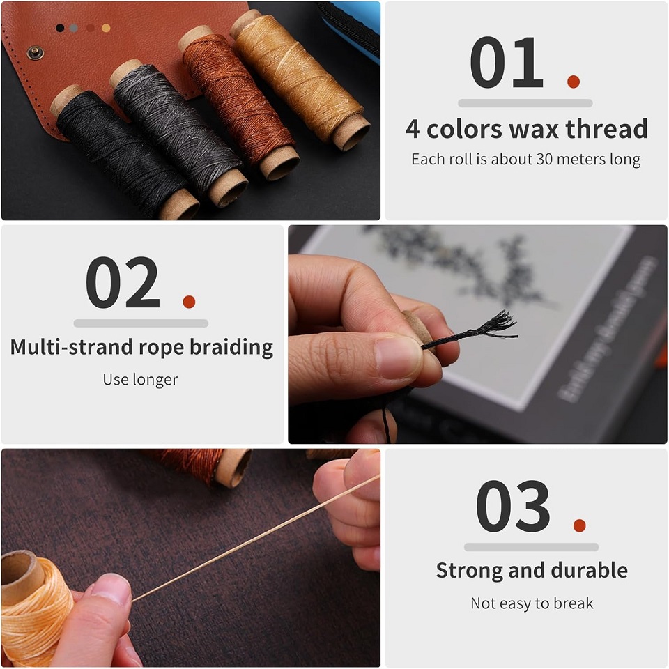 BUDDUR Leather Sewing Tools Ki - đánh giá và giá Leatherwork Awl