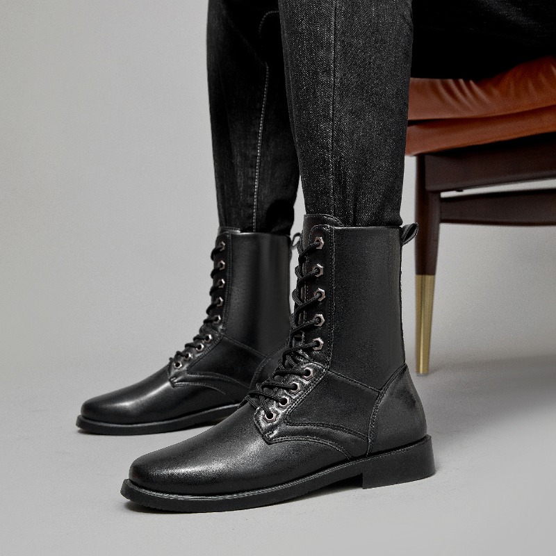 High-top Leather Boots Outdoor - đánh giá và giá Leatherwork Boots