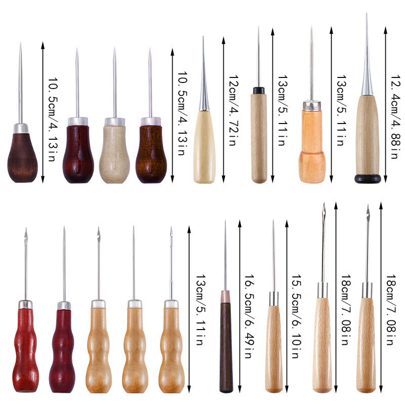 Leather Awl Wood Handle Awls S - đánh giá và giá Leatherwork Awl