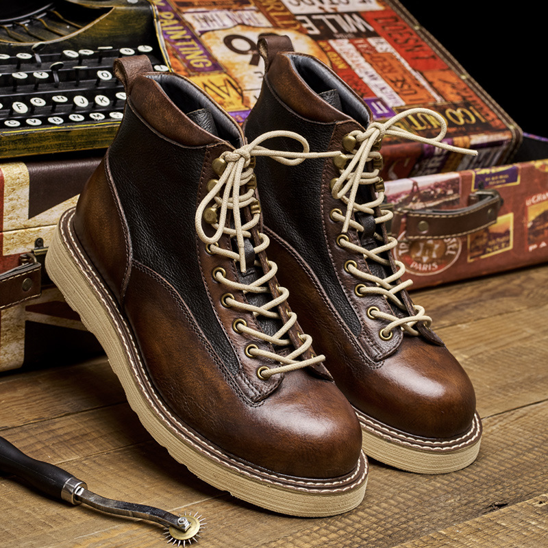 Men's Short Toe Work Boots, Am - đánh giá và giá Leatherwork Boots