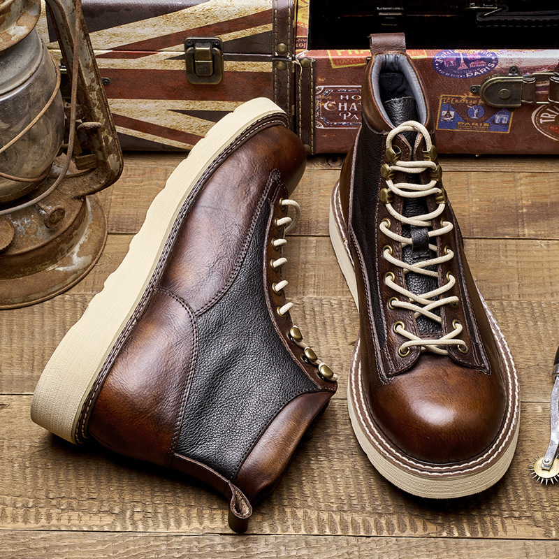 Men's Short Toe Work Boots, Am - đánh giá và giá Leatherwork Boots