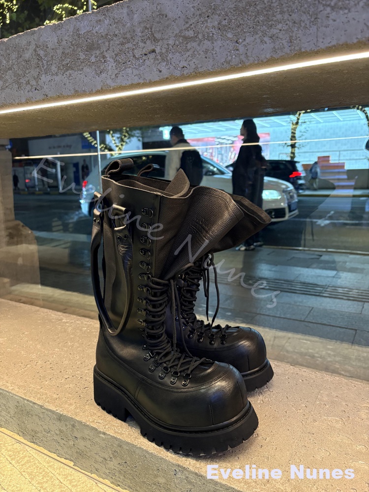 Retro Genuine Leather Motorcyc - đánh giá và giá Leatherwork Boots
