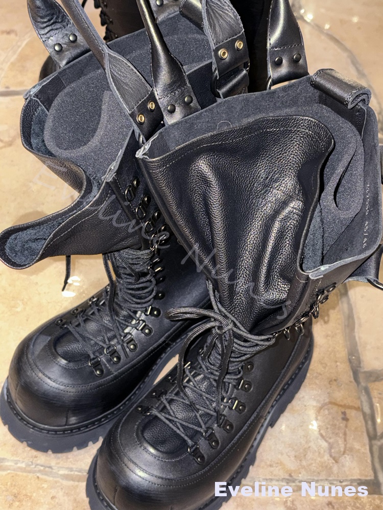 Retro Genuine Leather Motorcyc - đánh giá và giá Leatherwork Boots