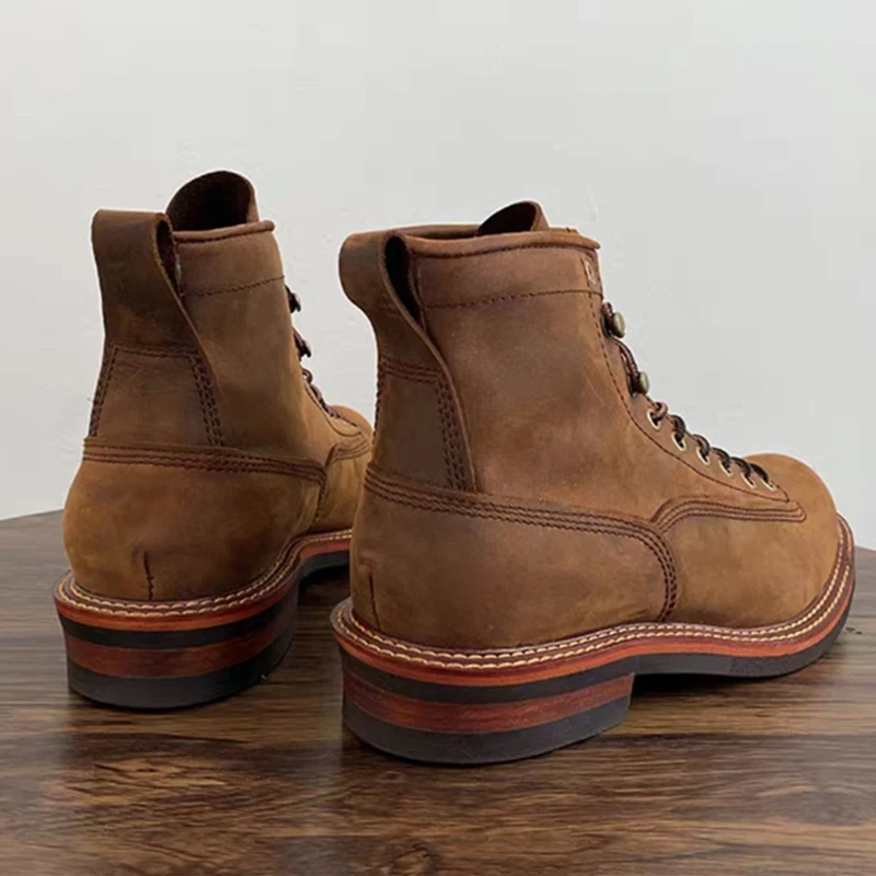 Vintage British Men Ankle Boot - đánh giá và giá Leatherwork Boots