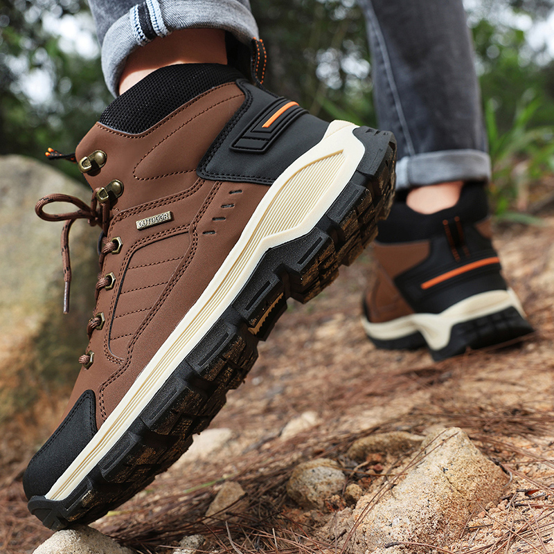New Autumn Men's Boots Fashion - đánh giá và giá Leatherwork Boots