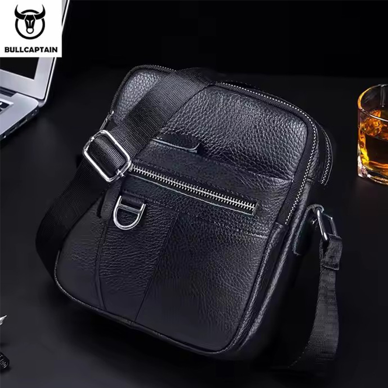 BULLCAPTAIN Mens Leather Messe - đánh giá và giá Leather Work Handbag
