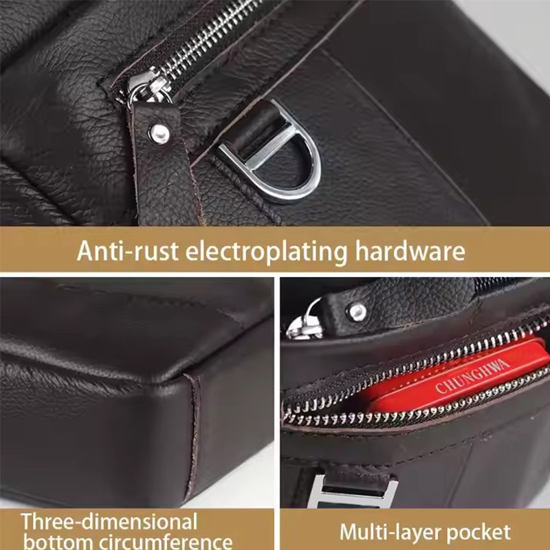 BULLCAPTAIN Mens Leather Messe - đánh giá và giá Leather Work Handbag
