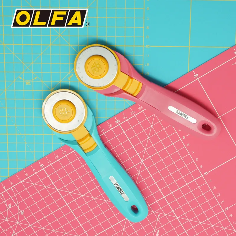 Olfa RTY-2/C 45mm Rotary Pinkl - đánh giá và giá Leatherwork Knife