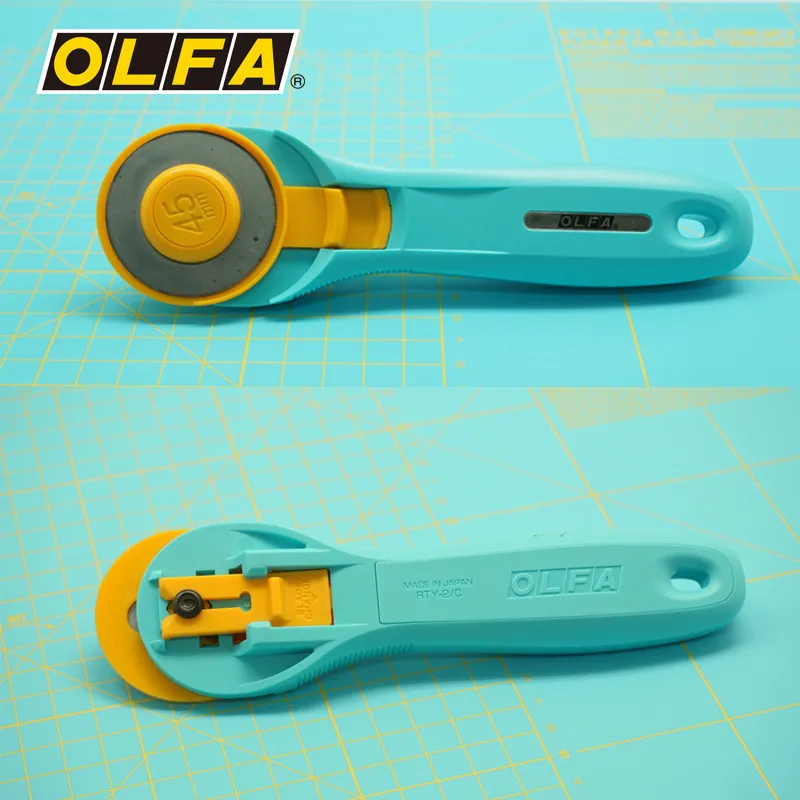 Olfa RTY-2/C 45mm Rotary Pinkl - đánh giá và giá Leatherwork Knife