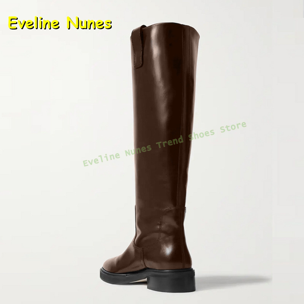 Black Leather Knee High Riding - đánh giá và giá Leatherwork Boots