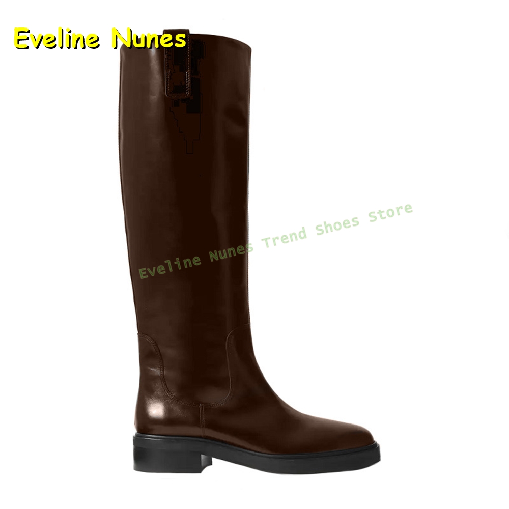 Black Leather Knee High Riding - đánh giá và giá Leatherwork Boots