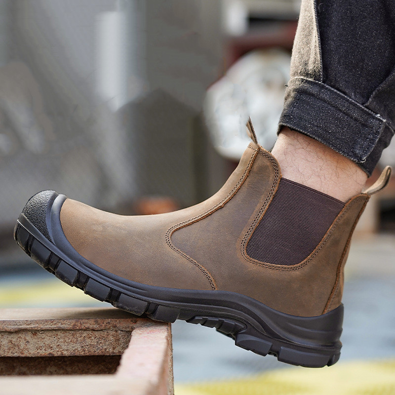 large size men's fashion steel - đánh giá và giá Leatherwork Boots