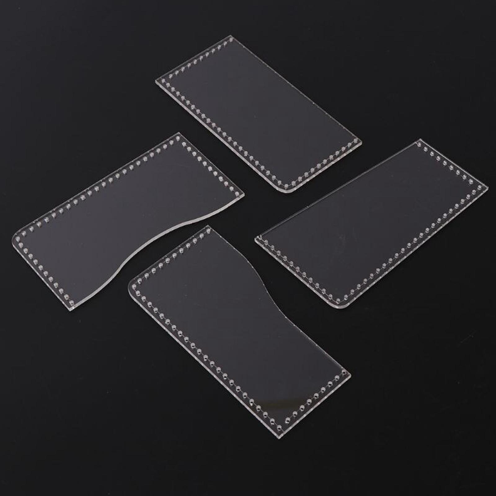 Acrylic Leather Wallet Card Ba - đánh giá và giá Leatherwork Free Patterns