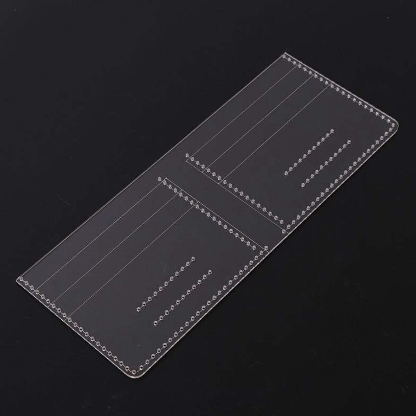 Acrylic Leather Wallet Card Ba - đánh giá và giá Leatherwork Free Patterns