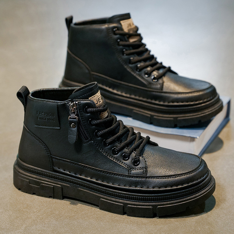 High top boots men's shoes aut - đánh giá và giá Leatherworking Items