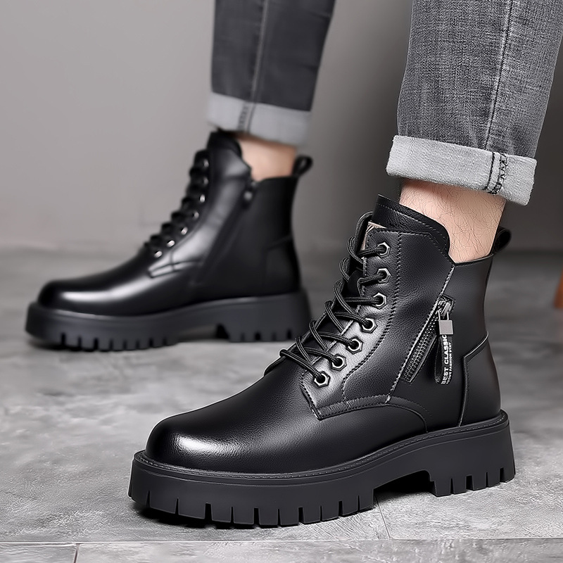 Men Classic Genuine Leather Bo - đánh giá và giá Leatherwork Boots