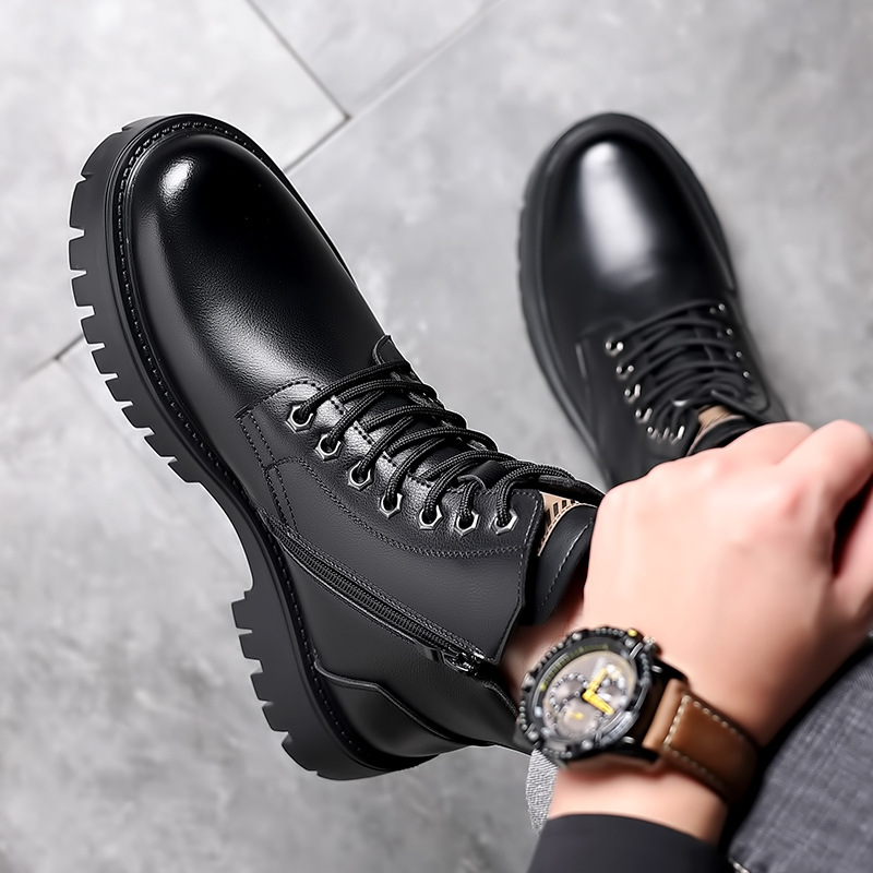 Men Classic Genuine Leather Bo - đánh giá và giá Leatherwork Boots