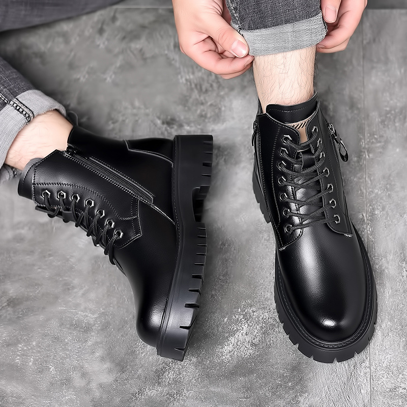 Men Classic Genuine Leather Bo - đánh giá và giá Leatherwork Boots