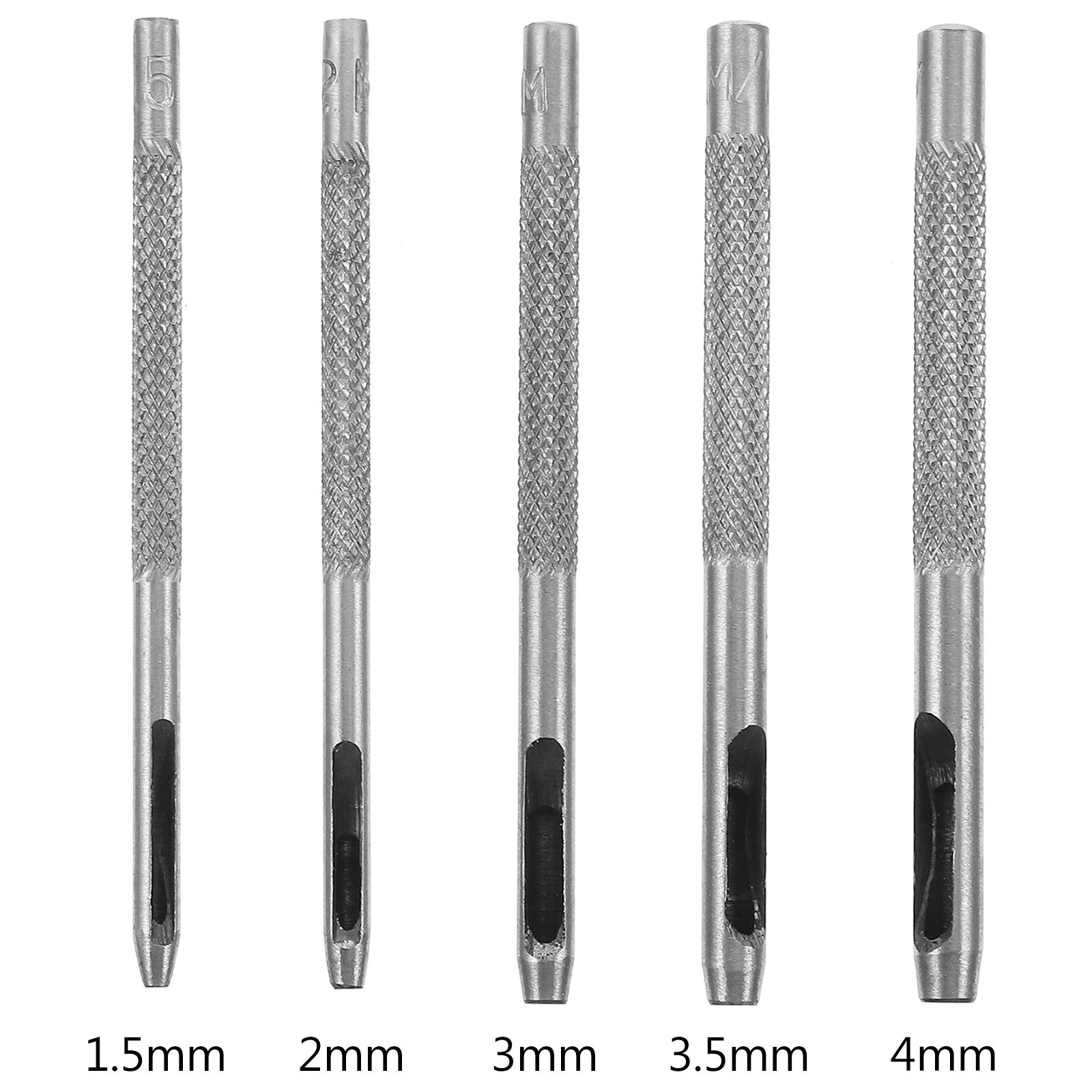 5Pcs Hollow Punch Set Heavy Du - đánh giá và giá Leatherwork Free Patterns