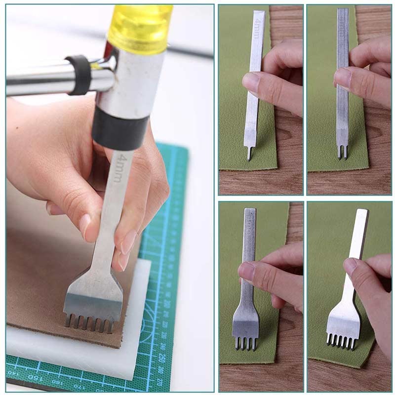 25Pcs Leather Working Tools Fo - đánh giá và giá Leatherwork Awl