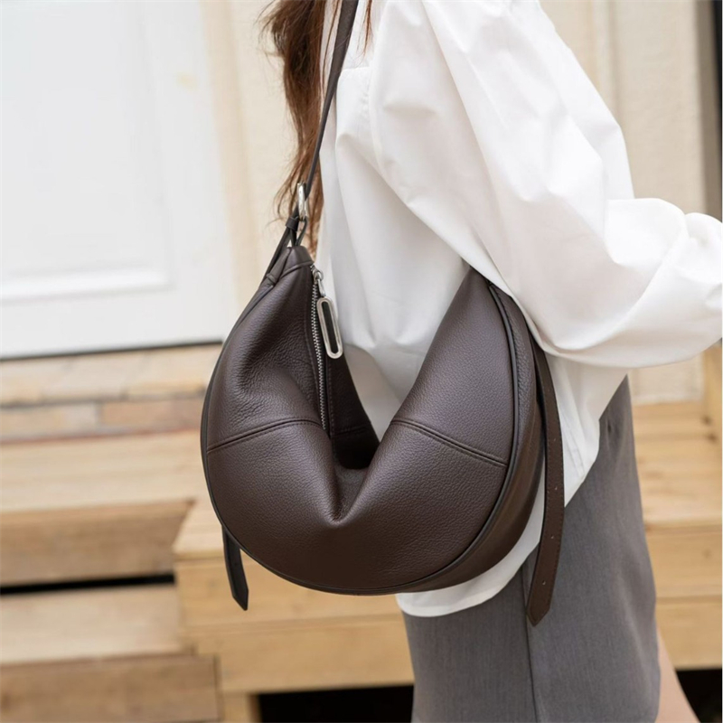 BURMINSA Genuine Leather Hobo  - đánh giá và giá Leather Work Handbag