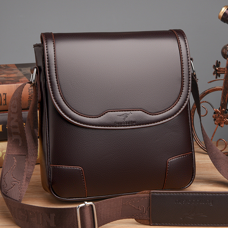 Luxury Brand Men Leather Shoul - đánh giá và giá Leather Work Handbag