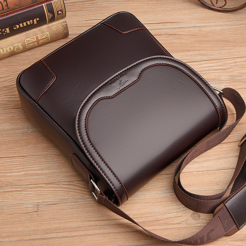Luxury Brand Men Leather Shoul - đánh giá và giá Leather Work Handbag