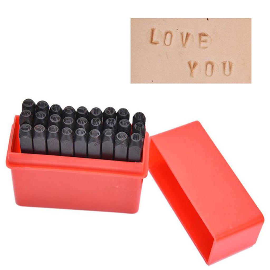 Letters Punch Set Steel Metal  - đánh giá và giá Leatherwork Free Patterns
