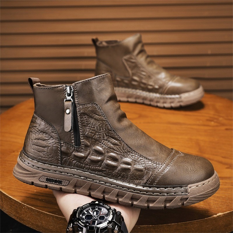 Men's High Top Boots Fashion C - đánh giá và giá Leatherwork Free Patterns